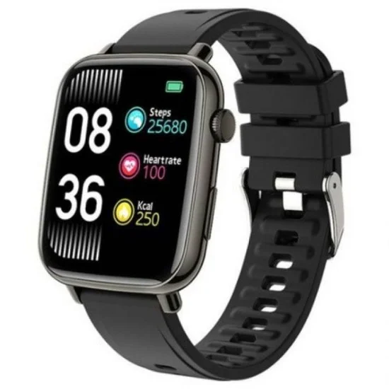 Porodo Verge Smart Watch with Fitness - Health Tracking - Black